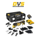 DeWALT DCS356D2 18V Speed Oscillating Tool With 2 x 2Ah Batteries, Charger, Case