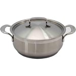 Krüger 2027409 Rhodos Cocotte INOX 24 cm