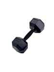 Toorx Hexagon Rubber Dumbbell 22.5 Kg.