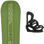 K2 Pack snowboard Lime Lite W 25 + Fixations Femme Vert / Noir Blanc taille 142 2025