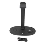 4 In 1 Wireless Charger Headphone Stand 15W Fast Charge Detachable Styl