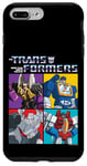 Coque pour iPhone 7 Plus/8 Plus Transformers Decepticon Retro Vintage Color Box Panels