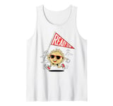 Ready To Die Funny Retro Cartoon Sun Sarcasm Retro Tank Top