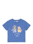 Mango Bluey Printed T-Shirt Blå