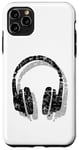 iPhone 11 Pro Max Headphones (Vintage Black Shadow) DJ Case