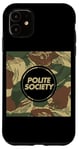 Coque pour iPhone 11 Logo de la marque Polite-Society