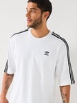 adidas Men's Oversized Essential T-Shirt - White, White, Size M, Men