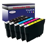 Lot de 5 cartouches d'encre compatibles 603XL pour Epson XP-4100 - T3AZUR