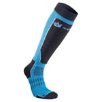 Seger Strumpor Alpine Mid Advance Junior Sock Svart/Blå Strl 31/33 Barn