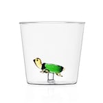 Ichendorf Milano Gobelet Tortue - Verre borosilicate - Design italien moderne - Verre avec figurine - 8 x 8,5 cm