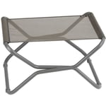 Lafuma Mobilier - Repose-jambes / Tabouret Pliant - Next - Batyline® Iso - Marron Graphite