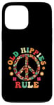 Coque pour iPhone 13 Pro Max Old Hippies Rule Hippie Vintage Costume Hippy Travel Fan