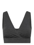 Merino Wool Bra Grey Boob