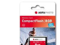 Agfaphoto - Flash-Minneskort - 8 Gb - 233X - Compactflash