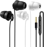 2 Pack Sleep Earbuds Sleeping Headphones Silicone Sleeping Earphones Noise Isola