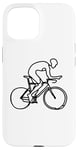 Coque pour iPhone 15 Cyclisme Graphic Racing Bicycle