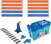 FLK90 Builder Multi Loop Box Playset And Connectable Track Play Set With Diecas