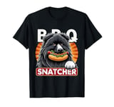 BBQ Snatcher Women Men Boys Girls Pyrenean Shepherd Hot Dog T-Shirt