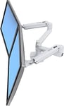 ERGOTRON LX dual side-by-side Arm white