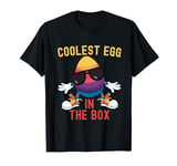 Kids Coolest Egg In The Box Funny Easter Egg Boys Girls Mens T-Shirt