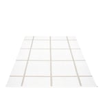 Pappelina - Ada White/Stone Metallic 180 x 260 cm - Plastmattor - Vit