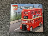 LEGO CREATOR: London Bus (40220) - BNIB - Free P&P