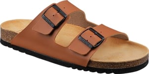 Scholl Homme Julien Sandale, Cognac, 40 EU