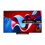 LG OLED55C46LA C4 55 inch 3840 x 2460 OLED evo 4K Ultra HD Smart TV - Brown