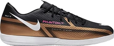 Nike Unisex Phantom GT2 Academy IC Sneaker, Metallic Copper/Metallic Copper, 10 UK