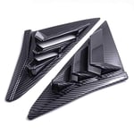 TPHJRM Car Side Vent Window Louver,Fit for Honda Civic Hatchback 2019-2020