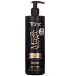 Tahe Magic Rizos Crème capillaire de fixation anti-frisottis pour cheveux colorés Custard, 500 ml