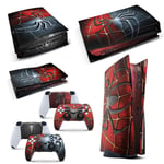 Playstation 5 PS5 Disk Console Skin Vinyl Cover Decal Stickers + 2 Controller Skins Set