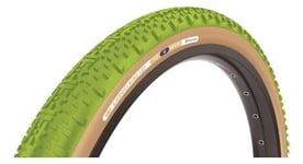 Pneu gravel panaracer gravelking x1 limited color edition 700 mm tubeless ready souple zsg gravel compound beadlock tufftex vert matcha flancs beiges