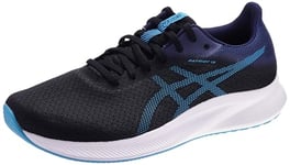 Asics Homme Patriot 13 Sneaker, Black Digital Aqua, 45 EU