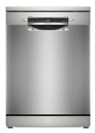 Bosch series 4, Free-standing dishwasher, 60 cm, Silver inox