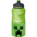 Minecraft Creeper Vattenflaska Dricksflaska Sport 38cl 0455 Lime