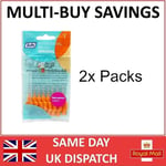 TEPE Interdental brush 0.45mm 2 packs of 8 BRUSHES ORANGE