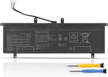 70Wh C41N1901 Laptop Batterie pour ASUS ZenBook Duo 14 UX481 UX481F UX481FL UX481FA UX481FLY UX4000F UX4000FL UX481FL-BM044T UX481FL-BM039R UX481FL-BM042T UX481FL-BM040T UX481FL-HJ093T HJ105T