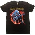 Iron Maiden Unisex Adult Fear Live Flames T-Shirt - XXL