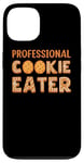 Coque pour iPhone 13 Professional Cookie Eater Biscuits de pain d'épice