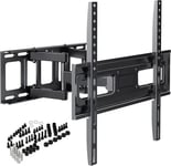 Support Mural TV,Inclinable et Orientable Support TV pour écrans 32-65 Pouces jusqu'à 40Kg -VESA 400 x 400 mm