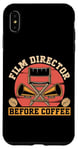 iPhone XS Max Film Director Before Video Editor Coffee Lover Film Director Case