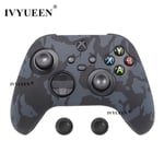 XBox Series S X Controller Water Transfer Printing Suojaava silikonikotelo peukalokahvalla