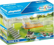 PLAYMOBIL - Jeu de construction PLAYMOBIL – Extension pour parc animalier -  ...