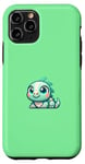 Coque pour iPhone 11 Pro Vert bébé dragon bébé animal dragon iguane animaux exotiques