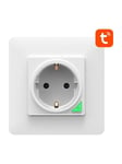 Avatto Smart WiFi Wall Socket N-WOT10-EU-W TUYA (white)