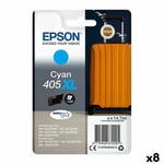 Original Ink Cartridge Epson 405XL Cyan [8 Units]