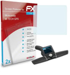 atFoliX 2x Screen Protector for Motocaddy M-TECH GPS clear