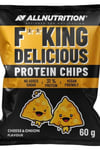 Allnutrition - Fitking Delicious Protein Chips, Cheese and Onion - 60g