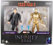 Marvel Legends - Happy Hogan & Iron Man Mark XXI "Iron Man 2" (The Infinity Saga